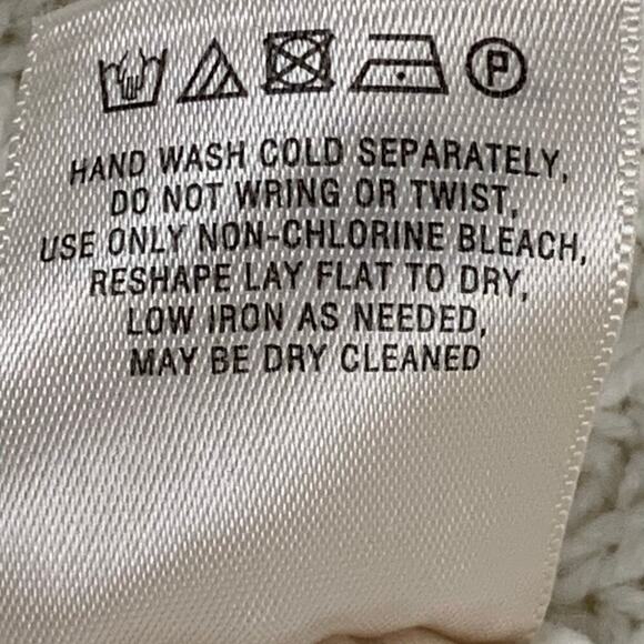 Anthropology Moth White Sleeveless Turtleneck Column Sweater Dress - Size  XS - Picture 10 of 12